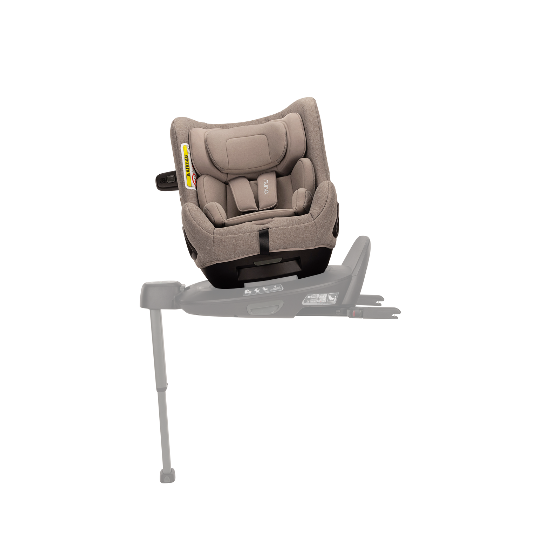 Nuna - Set Scaun auto rotativ i-Size TODL next Cedar, 40-105 cm + Baza isofix BASE next i-Size pentru TODL next, testat ADAC