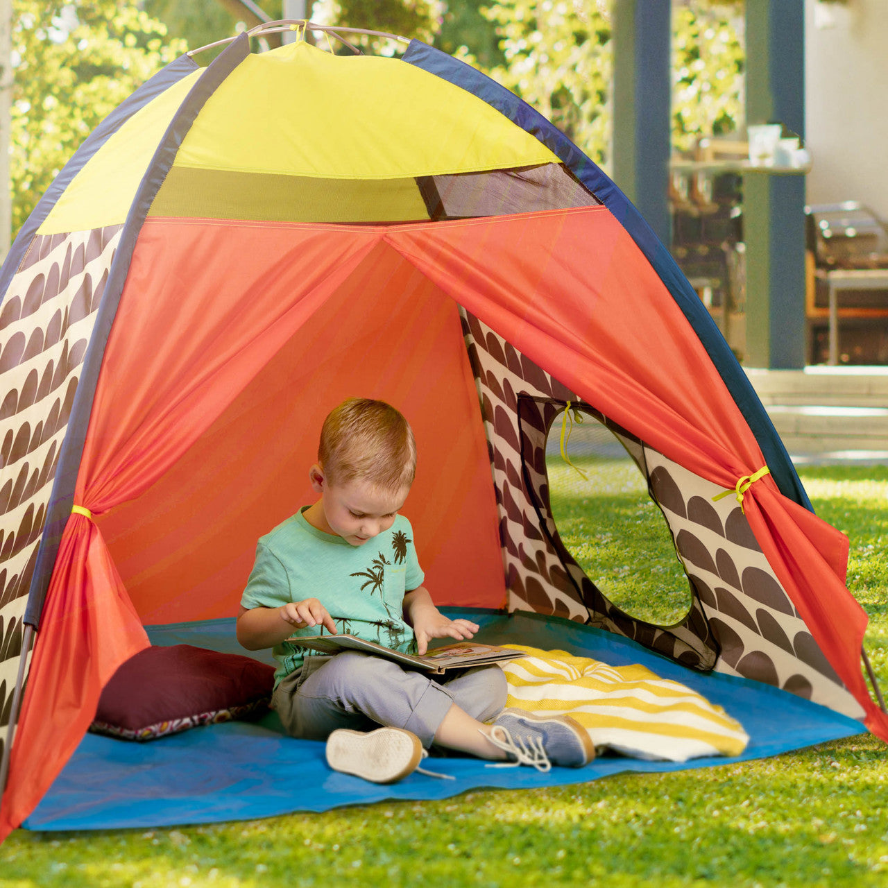 B.Toys Camping or Beach Tent with UV Protection