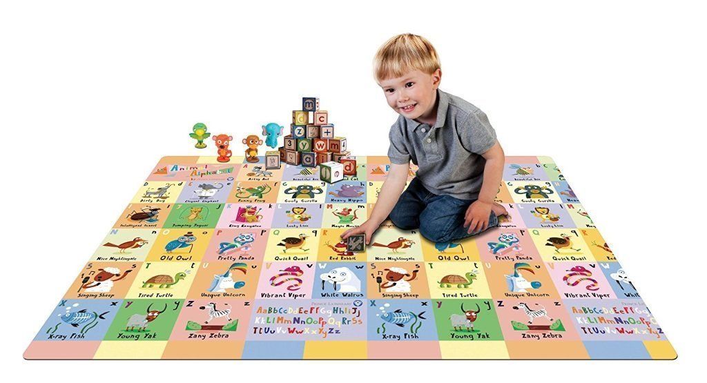 Prince Lionheart City / ABC Double-Sided Play Mat for Children