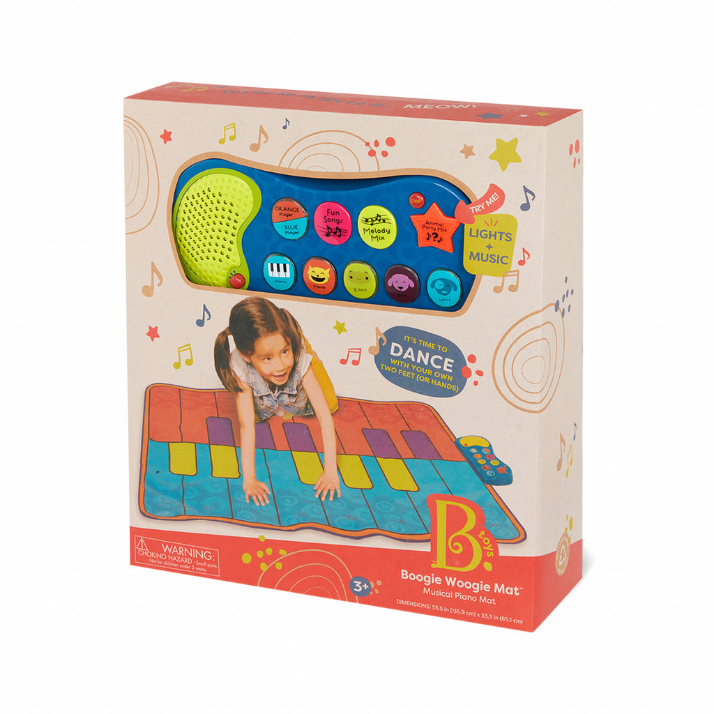 Covoras pian muzical pentru dans B.Toys