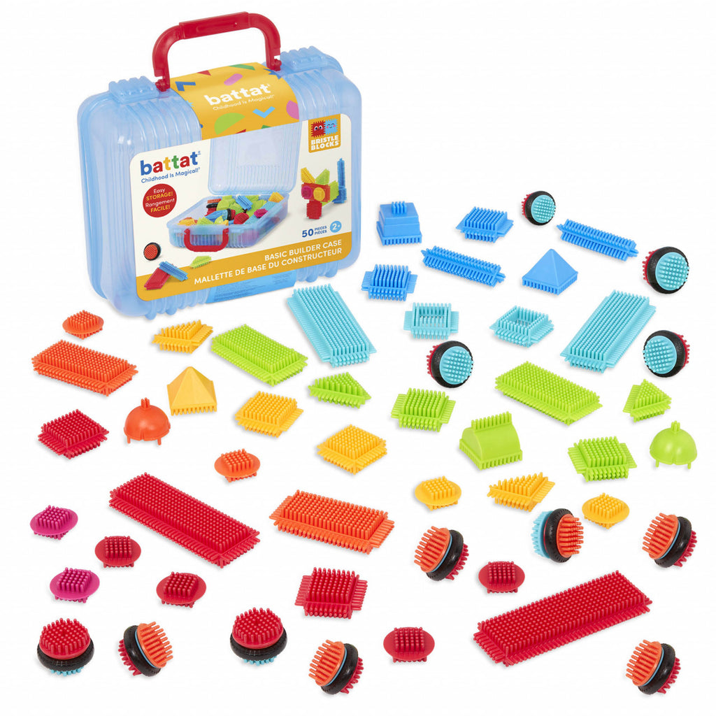 Cutie 50 cuburi de construit Battat
