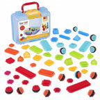 Cutie 50 cuburi de construit Battat
