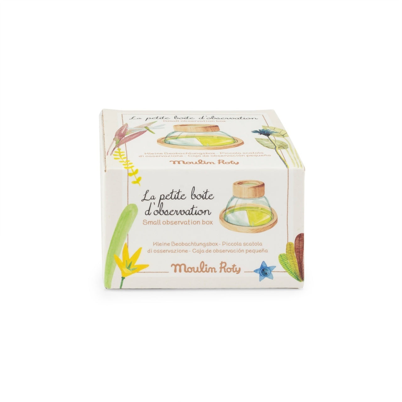 Cutie mica cu lupa pentru observarea insectelor, Moulin Roty