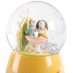 Cutie muzicala glob cu zapada Trois Petits Lapins, Moulin Roty