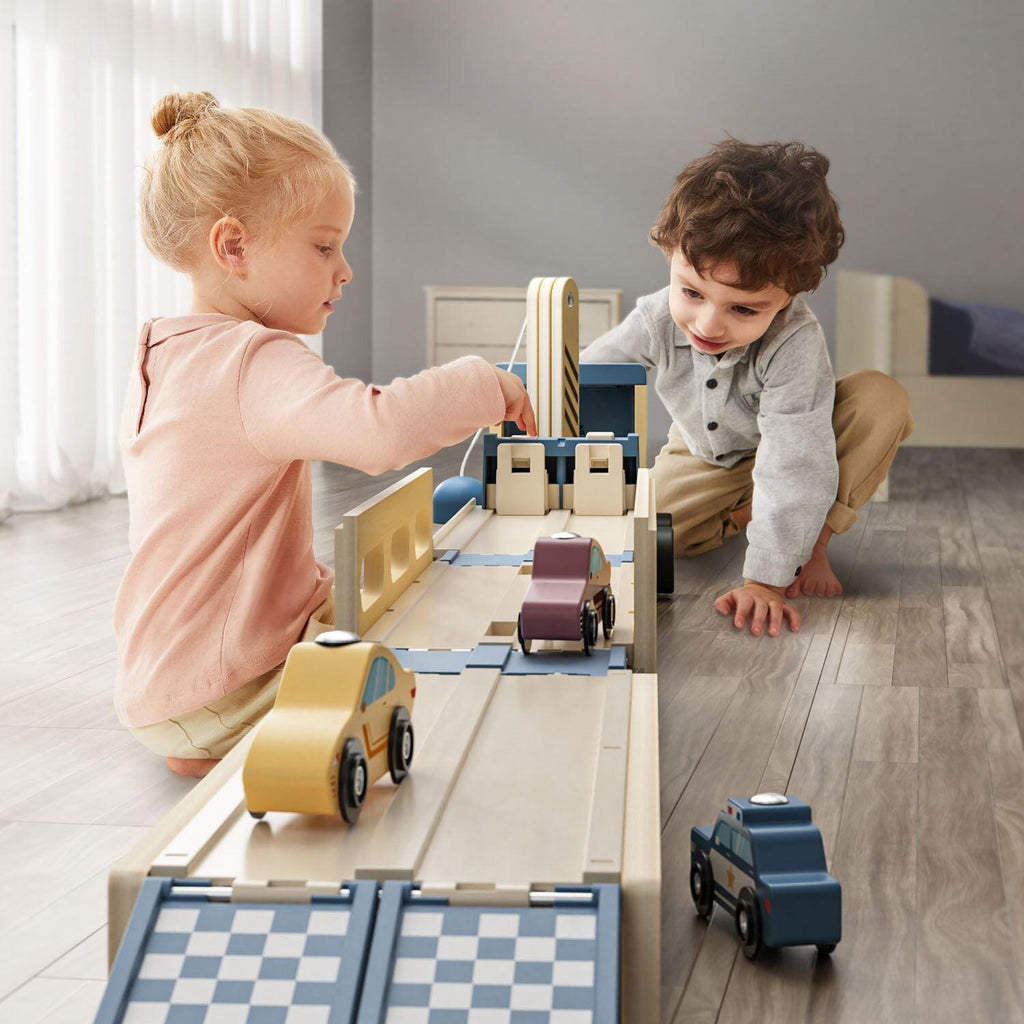Primul meu camion cu platforma auto