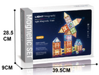 Joc magnetic Diamond cu lumini  - 83 piese (7.5 cm)
