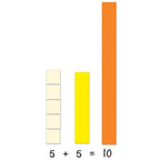 Riglete gigant Cuisenaire® Rods