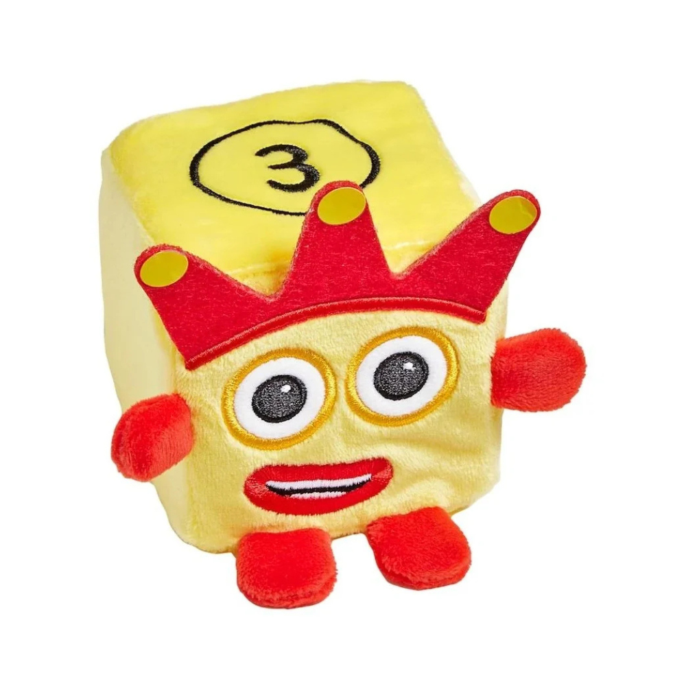 Mini mascota din plus Numberblocks™ Blocklets™ - Trei