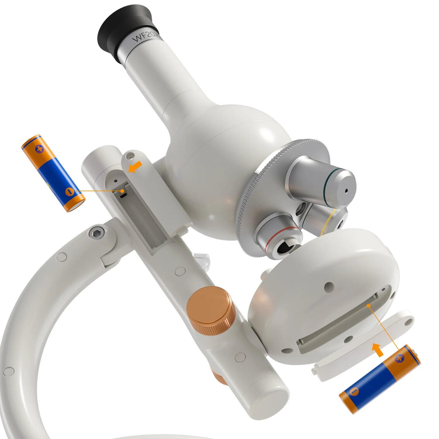 Mini laboratorul meu cu microscop
