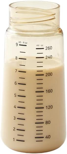 Biberon anticolici premium cu tetina L, galben (260 ml)