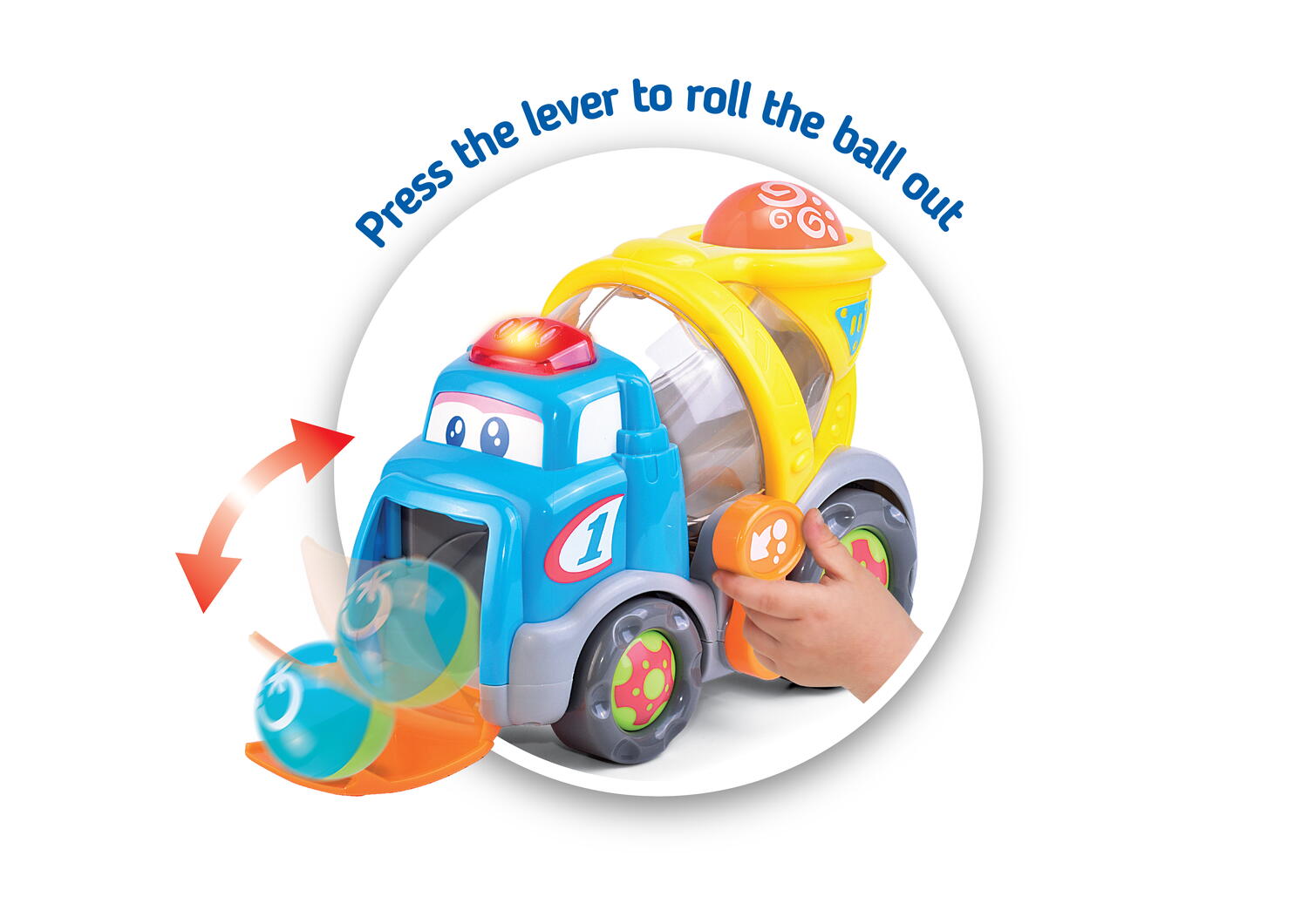Jucarie interactiva - Camion cu bile