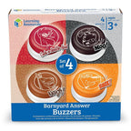 Sonerii pentru raspuns - animale - set 4 buc
