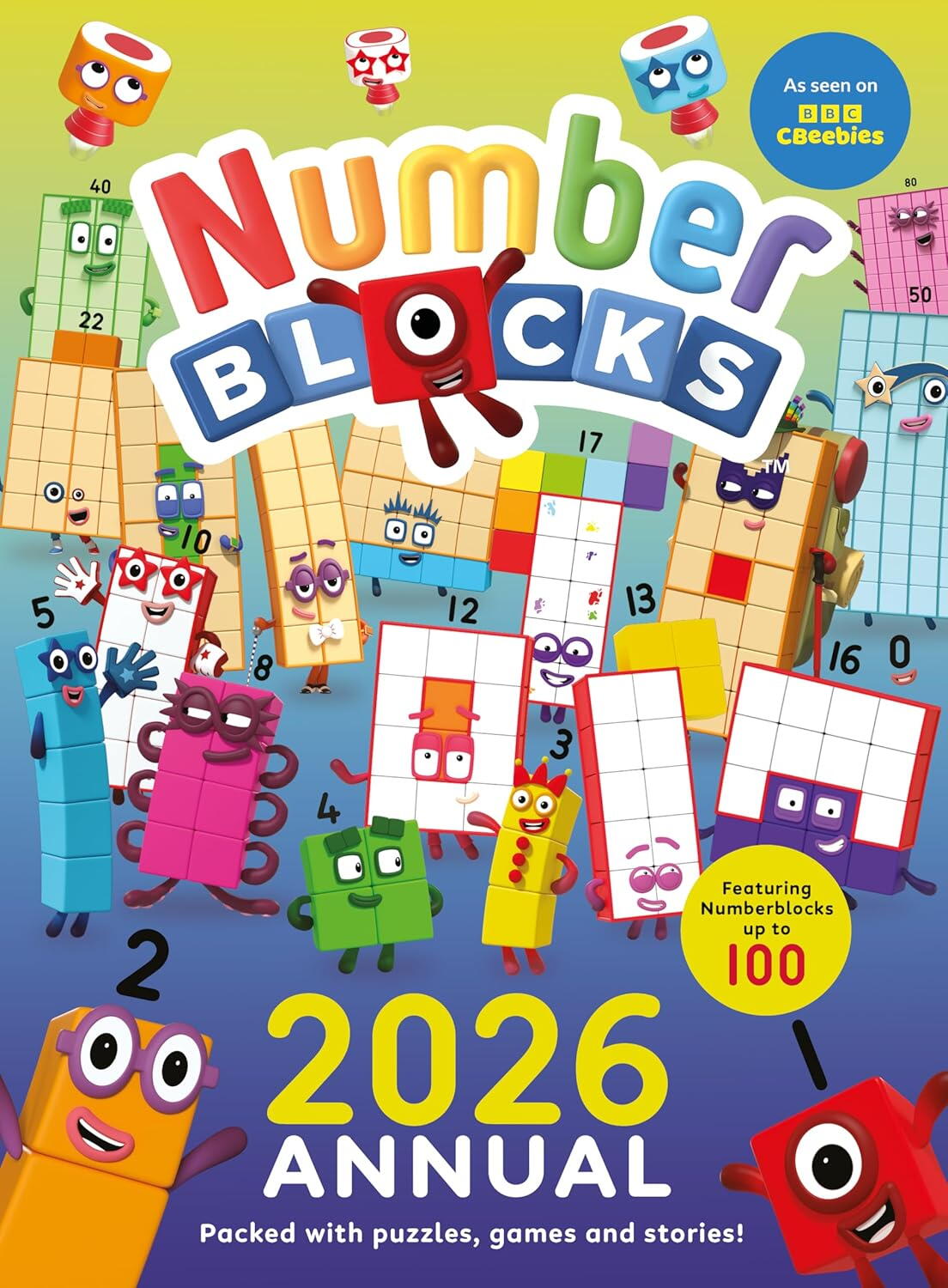 Marea carte cu activitati Numberblocks 2026