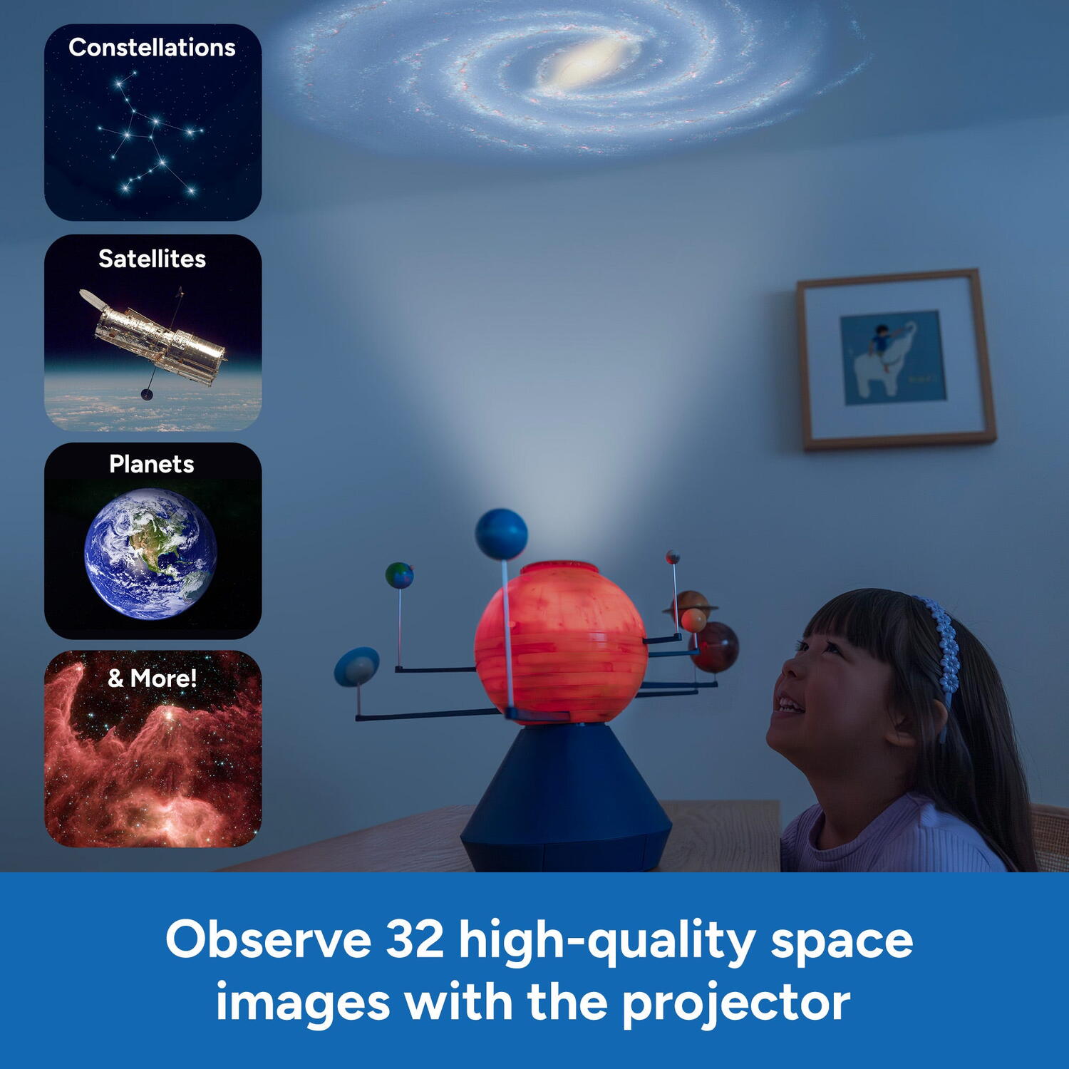 Sistem solar & proiector GeoSafari®