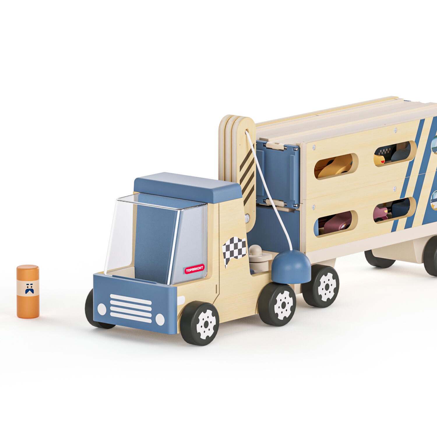 Primul meu camion cu platforma auto