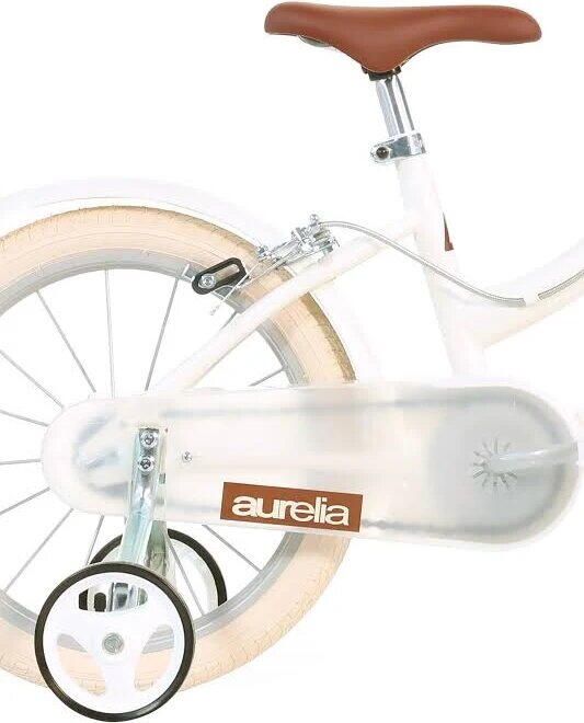 Bicicleta copii 16" - Retro (alb)