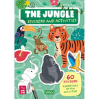 Carte de activitati cu abtibilduri - Jungla