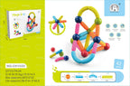 Set de constructie magnetic - Forme 3D (42 piese)