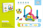 Set de constructie magnetic - Forme 3D (25 piese)