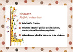 Decoratie camera copilului abtibilduri masuratoare Prietenii din Amazon, Djeco