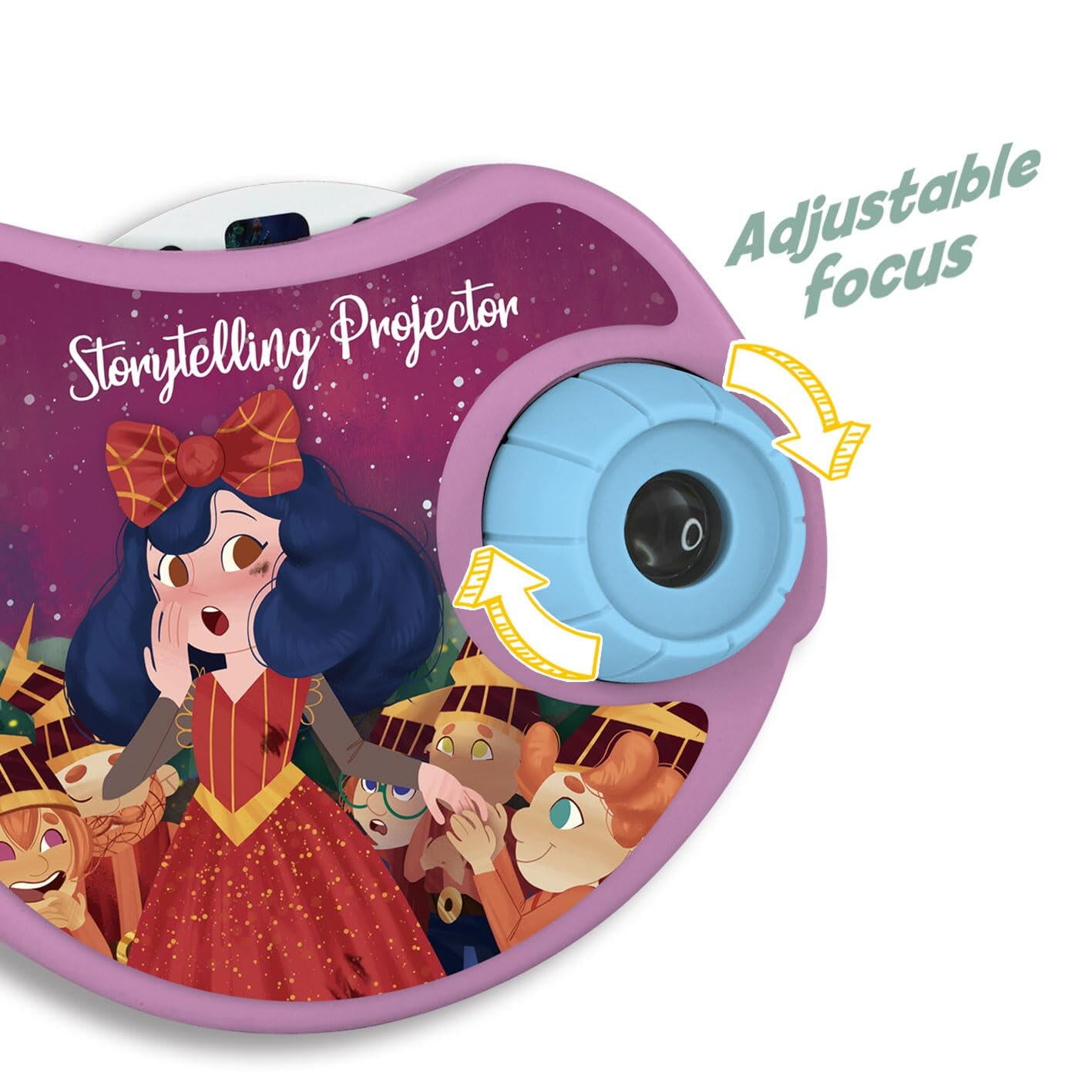 Proiector cu 6 povesti - Rapunzel, Jack si vrejul de fasole, etc