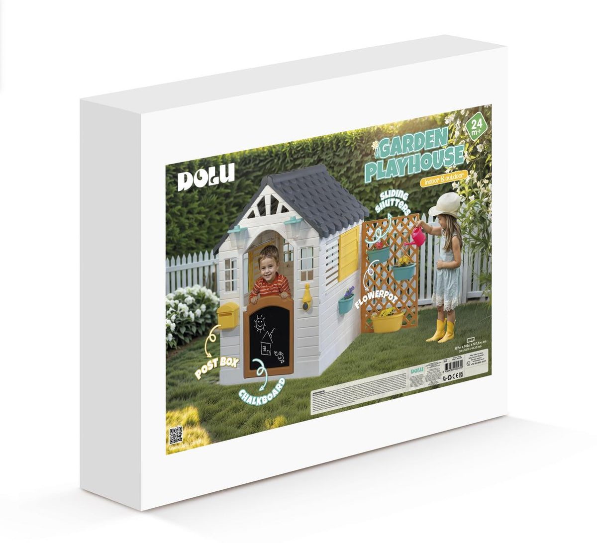 Casuta deluxe pentru copii - Pastel