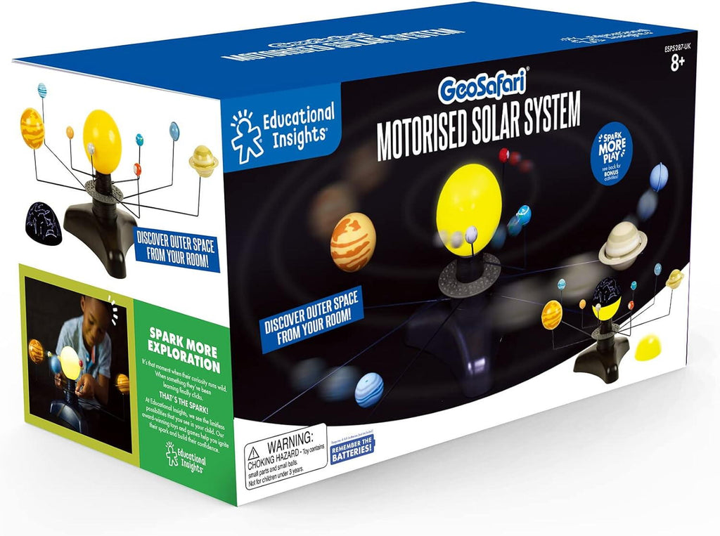 Sistem solar motorizat - Lb. Engleza