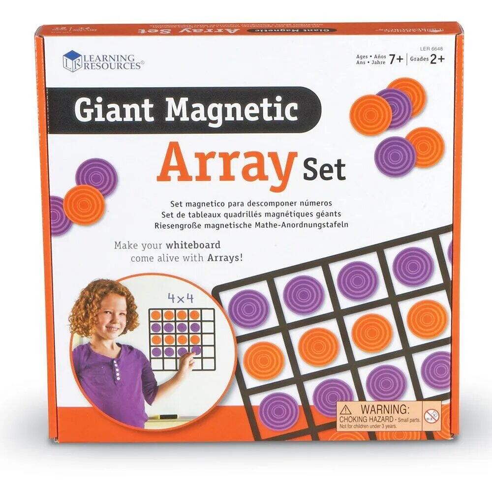 Joc magnetic gigant  - Invat matematica