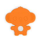 Bright Starts - Set 3 jucarii de dentitie texturate Gummy Buddies -  Elefant, Leu, Maimuta