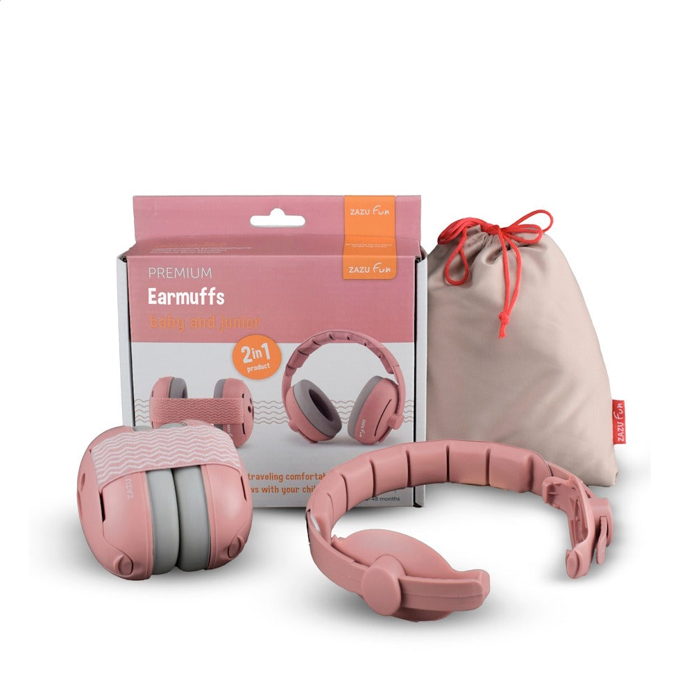 Casti antifonice copii EARMUFFS roz