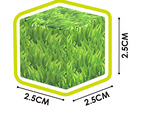 Cuburi magnetice - In natura 64 piese (2.5 cm)