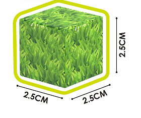 Cuburi magnetice - In natura 64 piese (2.5 cm)