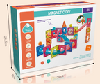 Labirintul meu magnetic - 78 piese (7.5 cm)