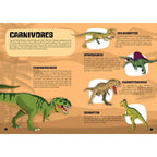 Cunoaste si exploreaza - Puzzle Lumea dinozaurilor (200 piese)