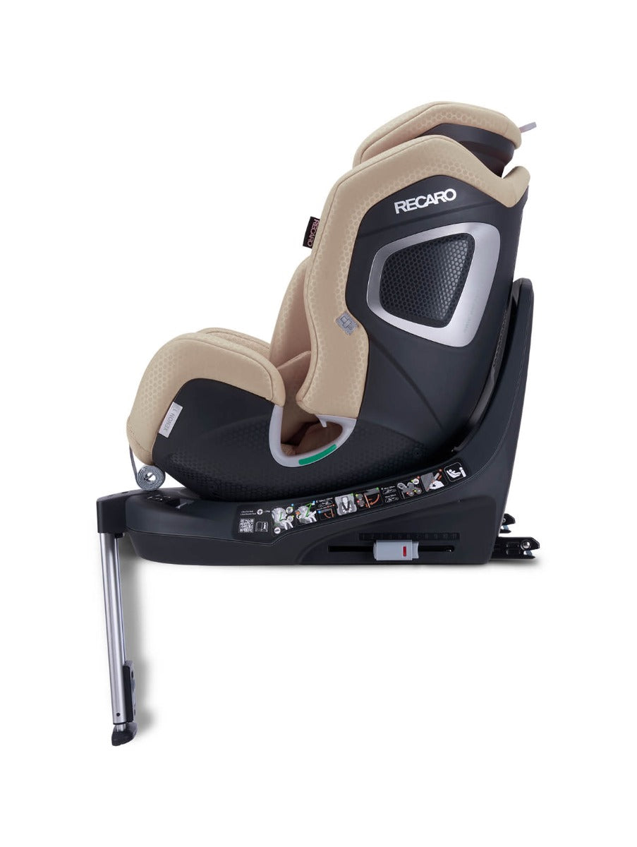 Recaro Xenon 1 Car Seat, 0-21 kg, R129 i-Size, 0-7 years, Elegant Beige