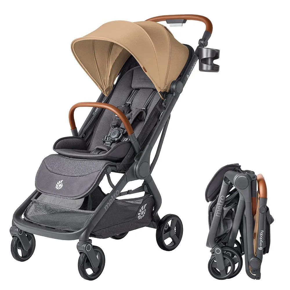Metro 3 Ergobaby Deluxe Camel Stroller
