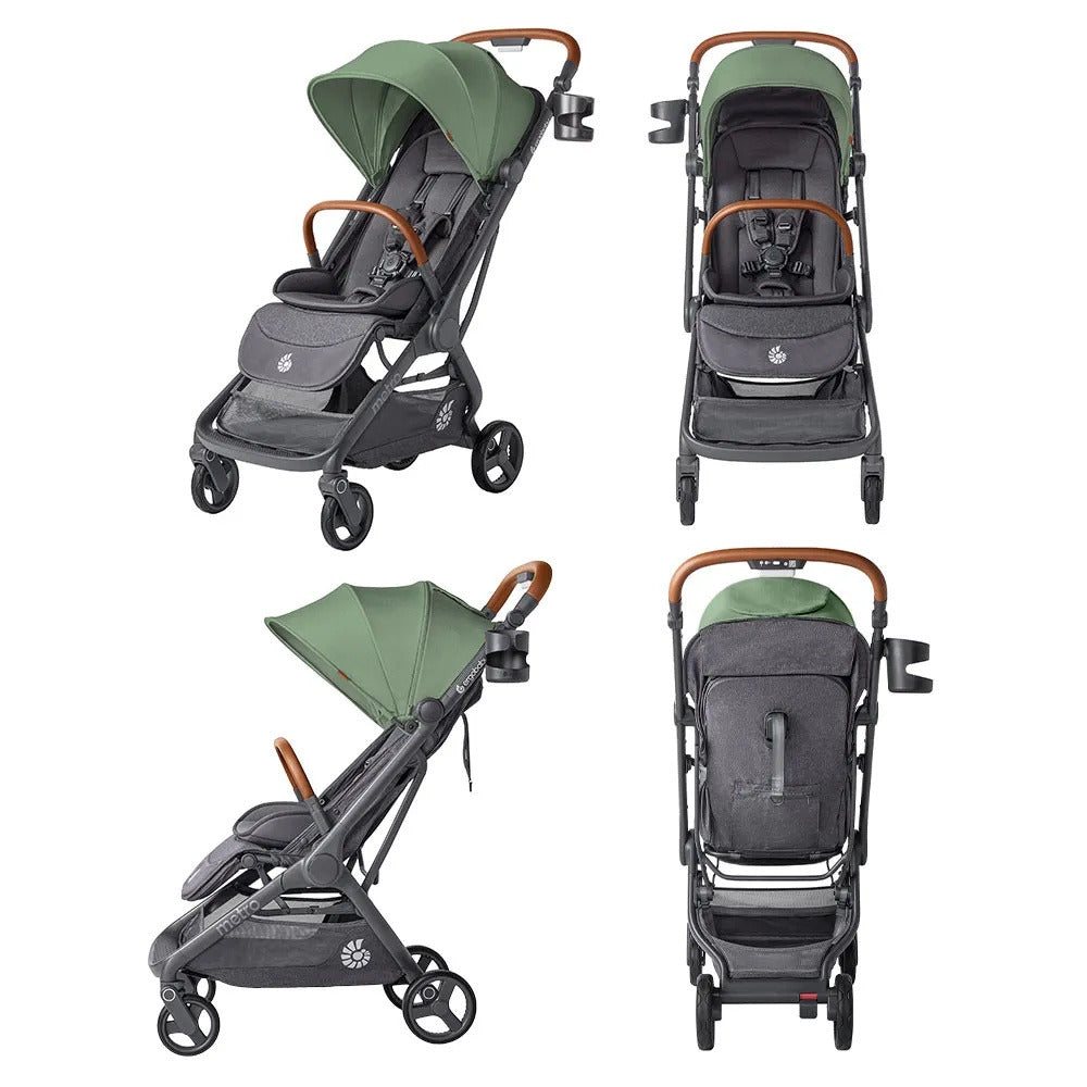 Metro 3 Ergobaby Deluxe Willow Green Stroller