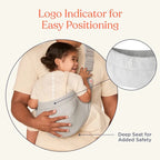 Marsupiu Sling Ergobaby Toddler Ergonomic UPSIE Beige