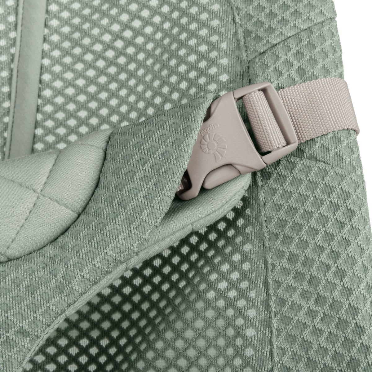 3-in-1 Mesh Sage Green Rocker for Children