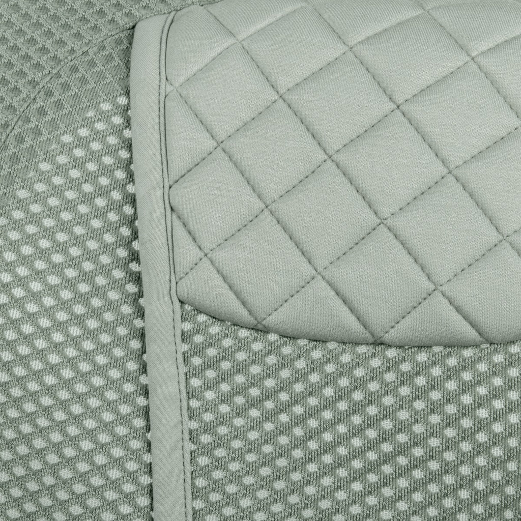 3-in-1 Mesh Sage Green Rocker for Children