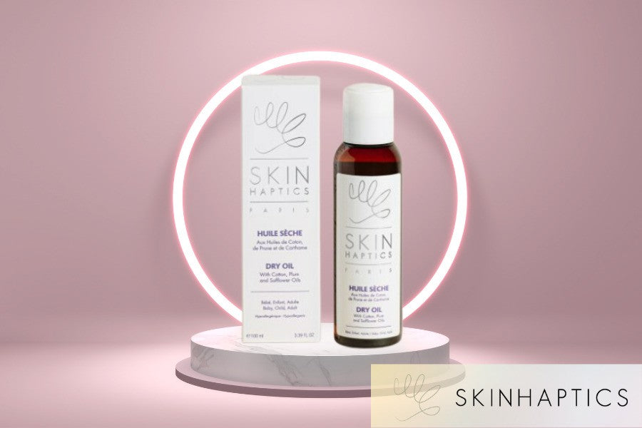 Skinhaptics Dry Oil enriched with Vitamin E, suitable for the whole family, ideal for daily skin nourishment, leaving it smooth and silky, 100 ml