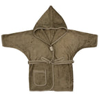 Halat de Baie Frotir din Bambus pentru Copii 4-6 ani Jungle Green