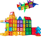 Set de constructie magnetic 3D - 158 piese
