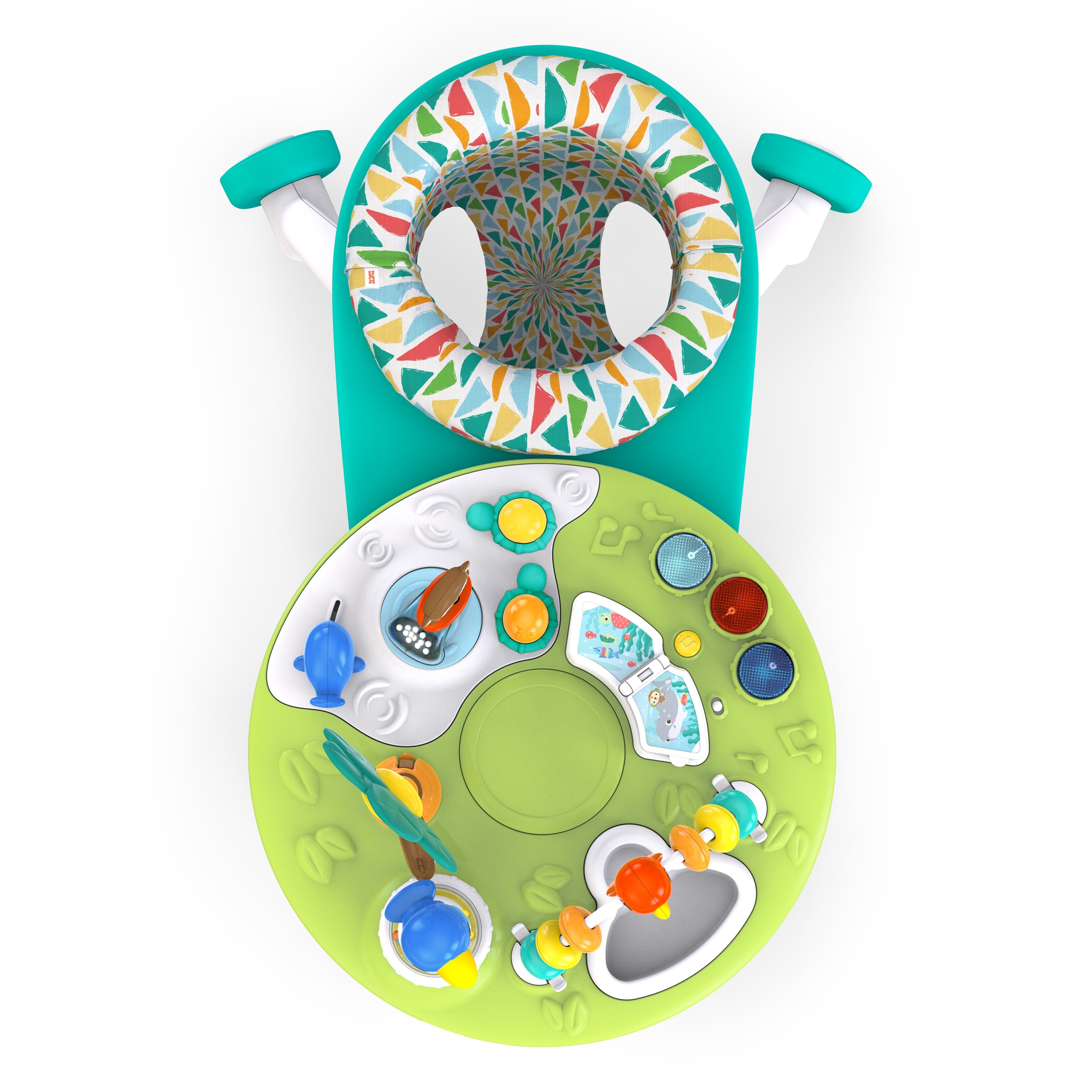 Bright Starts - Centru de activitati 2 in 1 Tropic Cool
