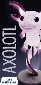 Lampa de veghe multicolora Rainy Days - Axolotl