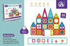 Set de constructie magnetic - 32 piese (7.5 cm)