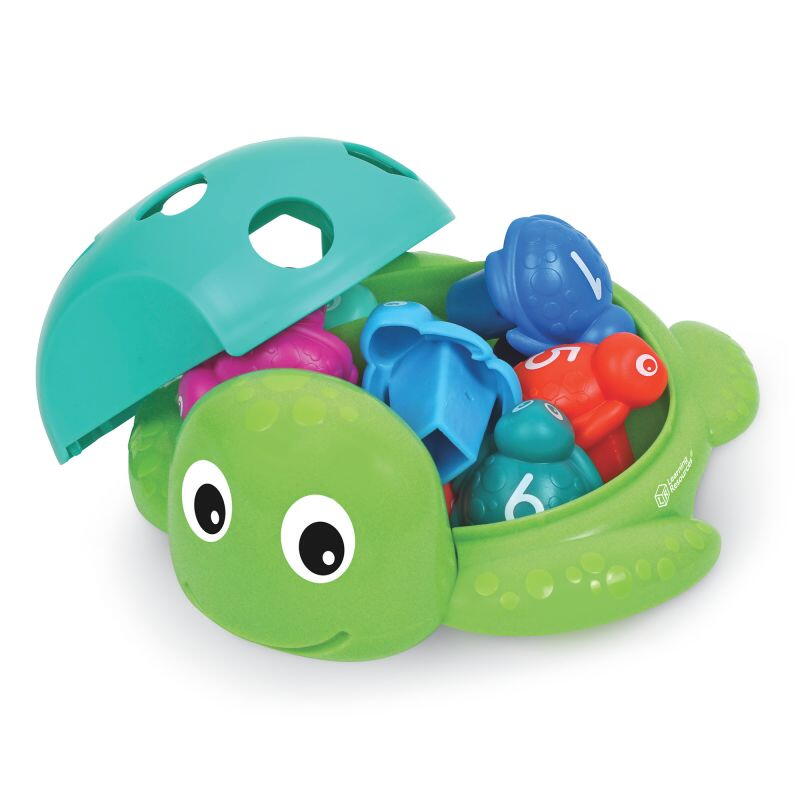 Learning Resources Set sortat si numarat Broscuta testoasa Seymour 18 luni+ plastic reciclabil