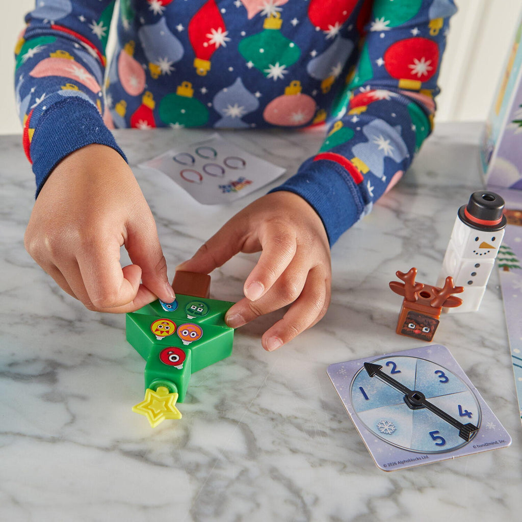 Calendar cu surprize Numberblocks® MathLink® - Magia Craciunului