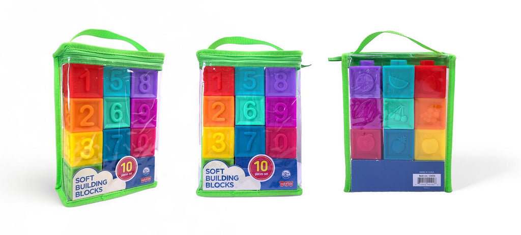 Set 10 cuburi senzoriale moi