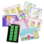 MathLink®Cubes Numberblocks® in engleza Set de activitati de la 31-40